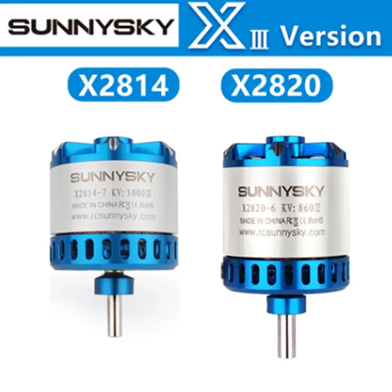 SUNNYSKY X2814-III X2820-III я 445KV 570KV 860KV 900KV 1200KBrushless мотор для Квадрокоптер с дистанционным