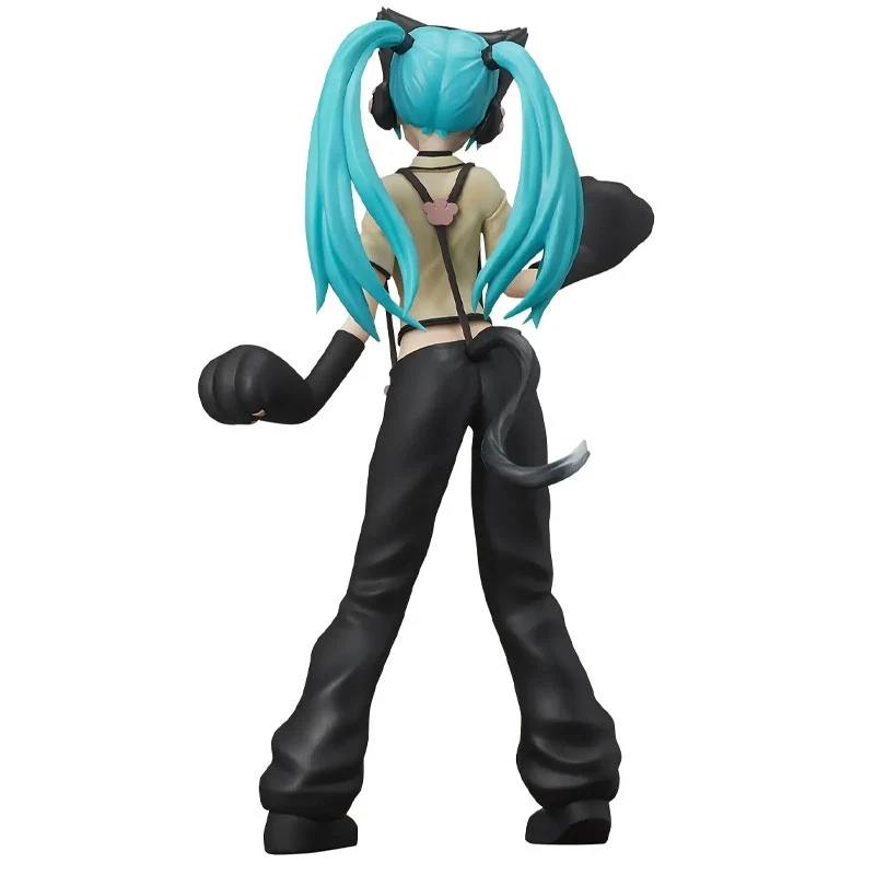 Оригинальная призовая фигурка Sega SPM DIVA Miku Cat Girl Ver. Игрушки для кукол из ПВХ|Игровые