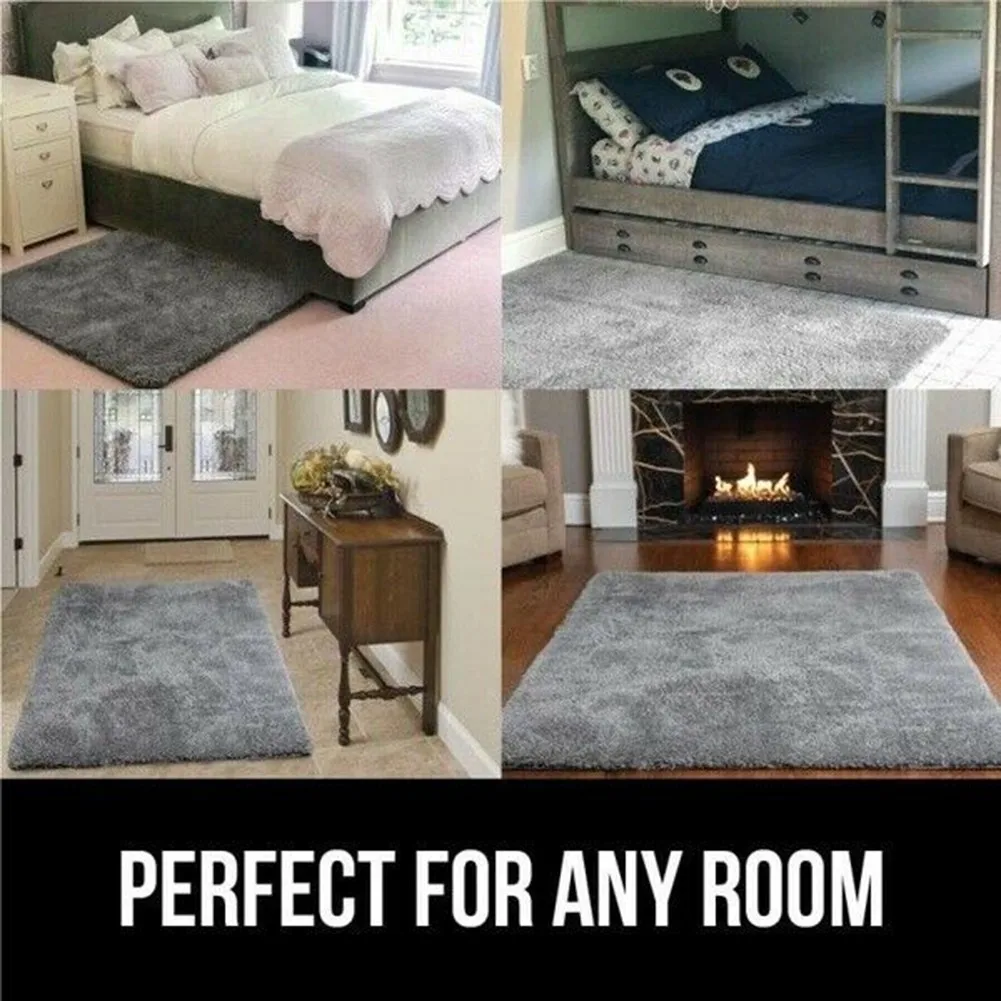 1 шт. 60*110 см однотонные плюшевые мягкие ковры скандинавский Пушистый Ковер