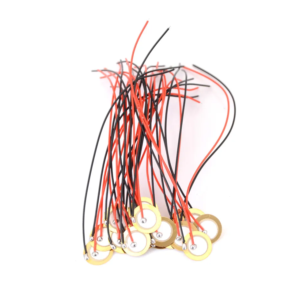 Пьезоэлектрический звуковой сигнал 12 мм 20 шт./лот сенсор триггерный барабанный