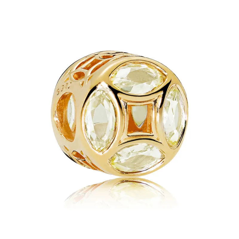 

CodeMonkey 2020 Новое поступление 100% Настоящее серебро 925 пробы золотой цвет соты Бусины Подходят оригинальный 3 мм браслет DIY Ювелирные изделия S380b