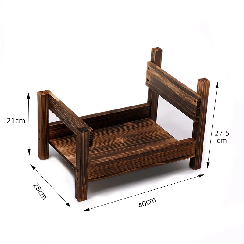 

Prop small bed photo studio photo photo for hundred days newborn small wooden bed decoration without shipping 6.20
