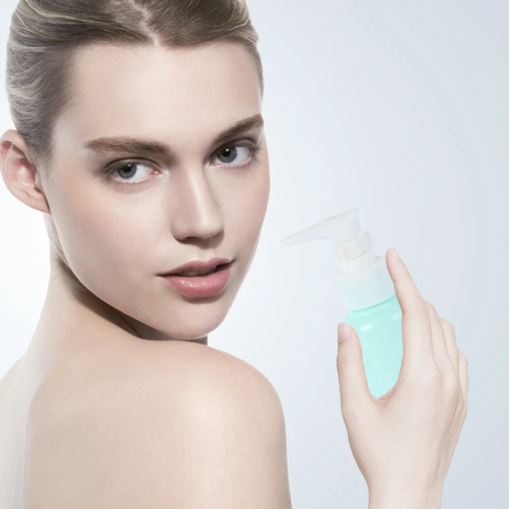 

10 in 1 Travel Bottles Portable Refillable Travel Containers Toiletry Bottles Sets for Shampoo Lotion Soap (Lake Blue)