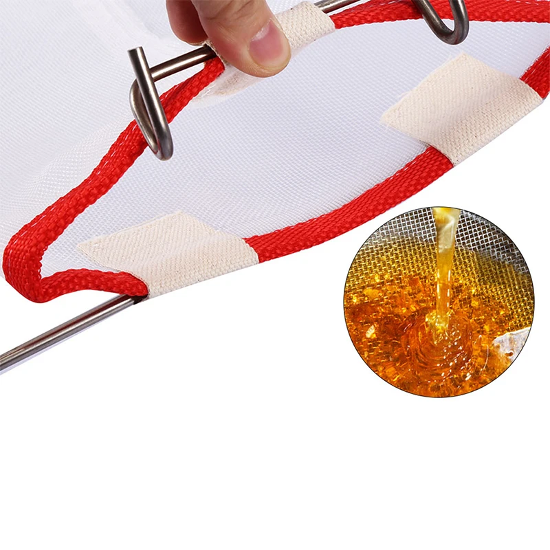 1 шт. прямоугольный медовый Фильтр Портативный сито для меда пасечное