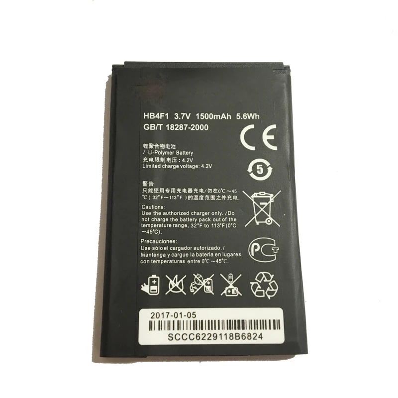 Аккумулятор HB4F1 1500 мАч для huawei Ascend E5331 EC5321 T8808D G306T C8820 U8230 U9140 U8520 C8600 U8220 U8800 E5