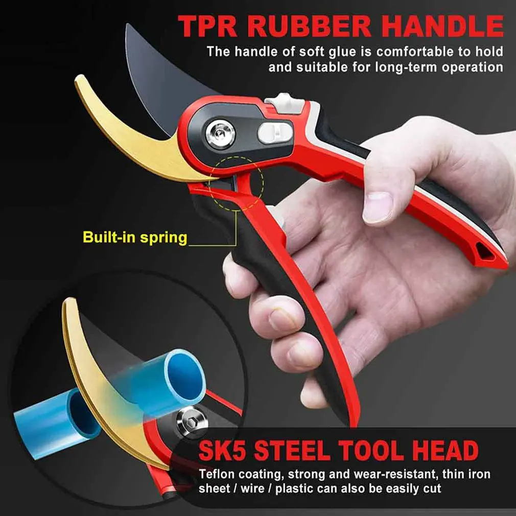 

Новейшие садовые ножницы для обрезки деревьев, многофункциональные ножницы для обрезки, нержавеющие садовые инструменты из нержавеющей ст...