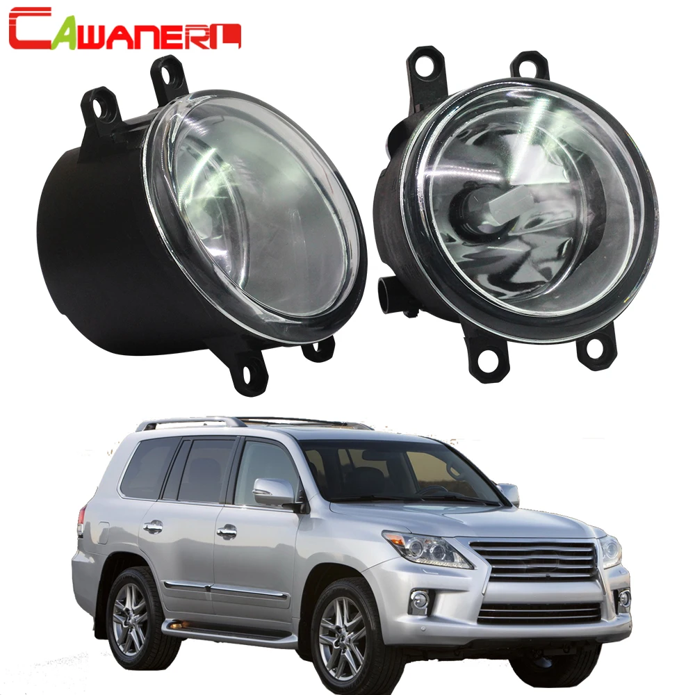 Cawanerl для Lexus LX570 2008 2009 2010 2011 стайлинга автомобилей туман светильник сборки абажур +