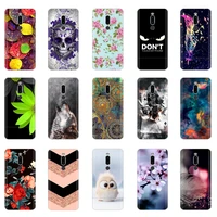 silicone cover for meizu m8 case oft tpu protective phone case cartoon flowers bumper shell for meizu m8 lite m 8 case cover bag