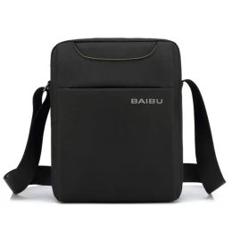 Мужская сумка через плечо Bolsos Mujer Офисная Рабочая сумка портфель Portafolio водонепроницаемый нейлоновый черный карман для сотового телефона сумки через плечо