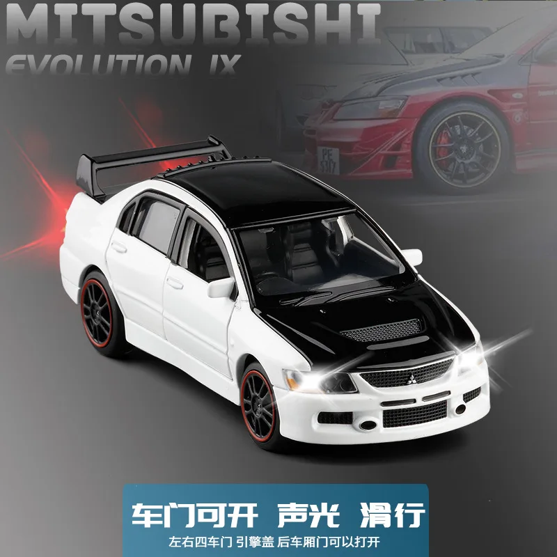 2020 игрушка для мальчиков 1/32 Mitsubishi EVO 9 IX спортивные автомобили игрушечные литой