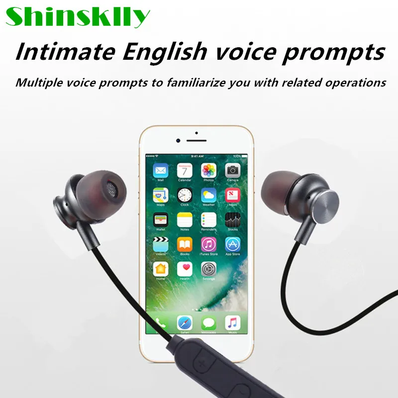 Беспроводные Bluetooth наушники TWS M6 мини спортивные для бега водонепроницаемые с