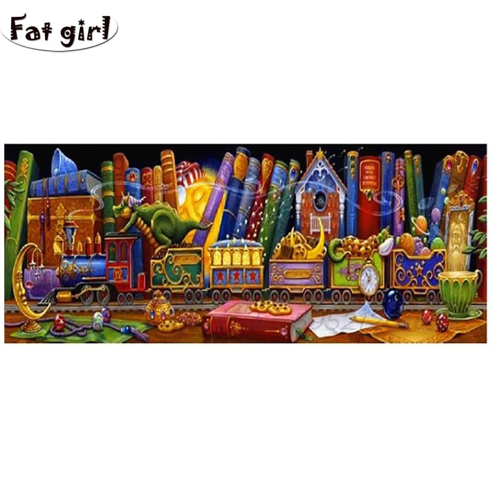 Набор для алмазной вышивки большого размера с полным наполнением|Алмазная