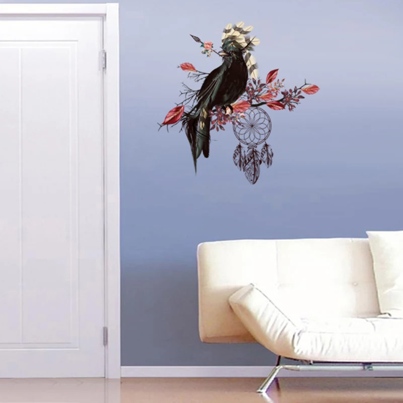 

Creative branch bird Wall Sticker Living Room Bedroom Home Decor Wallpaper Sticker