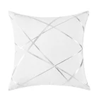 45X45 Чехлы для диван-кровать европейского Стиль наволочки Офис украшения с геометрическими полосками подушки дивана