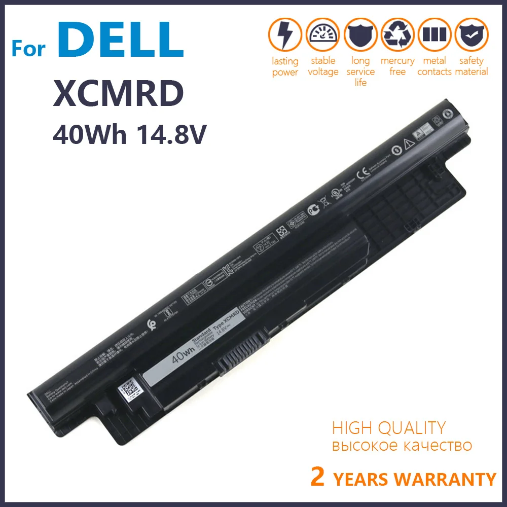 Настоящая аккумуляторная батарея для ноутбука DELL XCMRD Аккумулятор Dell Inspiron 17R 5721 17