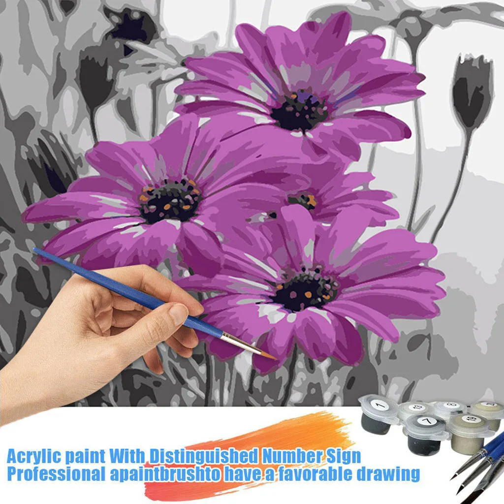 Раскрашивание по номерам Diy изображение домашнее украшение маленькая краска