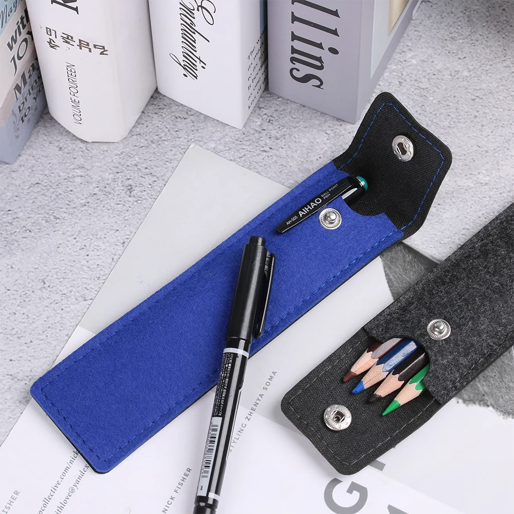 1 шт. кожаный чехол для ручек нейтральных ручек|Пеналы| |