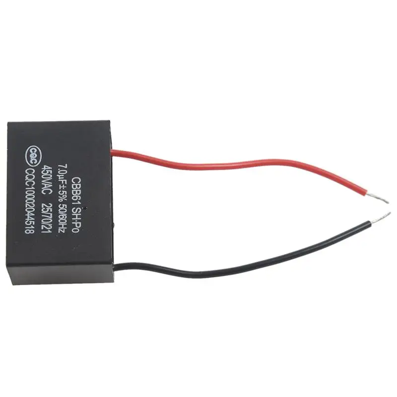 Полипропиленовая пленка AC Motor Run конденсатор 7 мкФ 5% 450 в CBB61|Двигатель постоянного