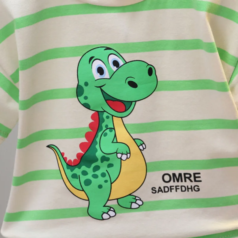 Модная летняя одежда для маленьких девочек детская хлопковая футболка и шорты