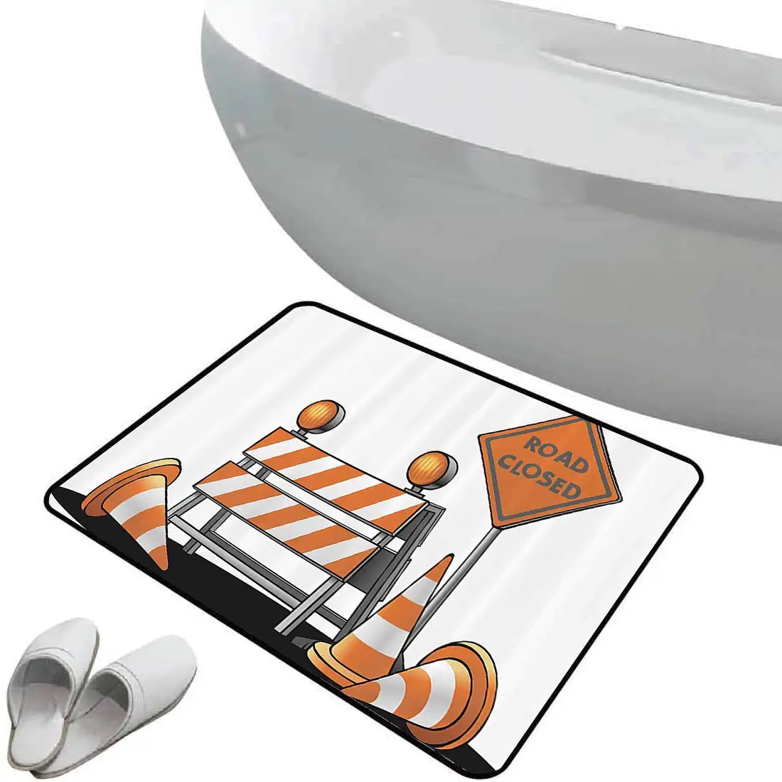 Коврик Нескользящие Коврики для ванной комнаты Логотип Резиновые коврики