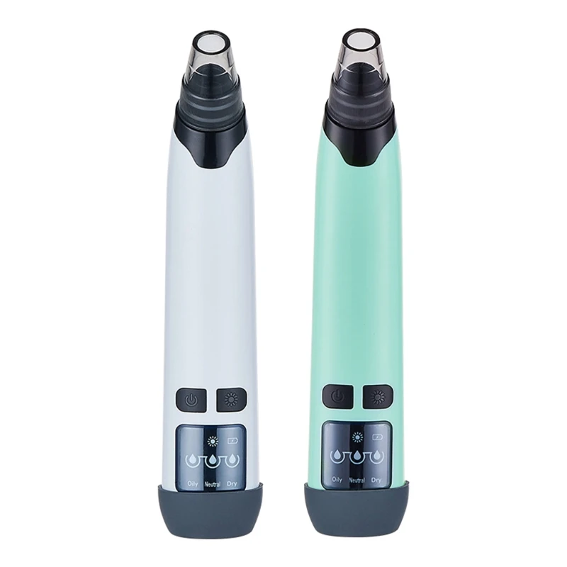 

Blackhead Removal Extractor with Hot Compress Pore Vacuum Electric Facial Acne Suction Rechargeable Tool