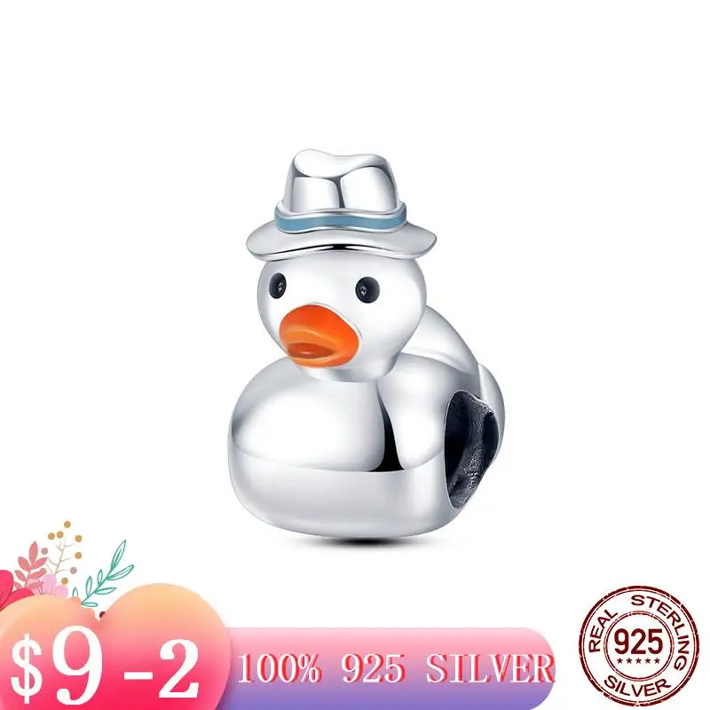 

Шарм «Mr Duck» из серебра 2021 пробы для браслетов Pandora