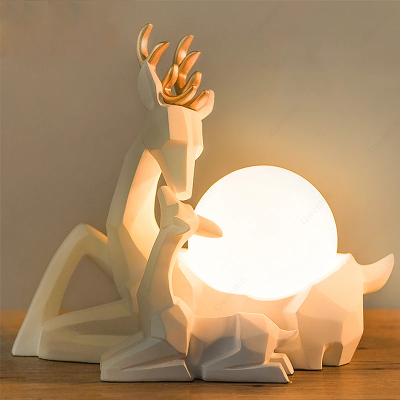 Настольная лампа в скандинавском стиле декоративный Настольный светильник из