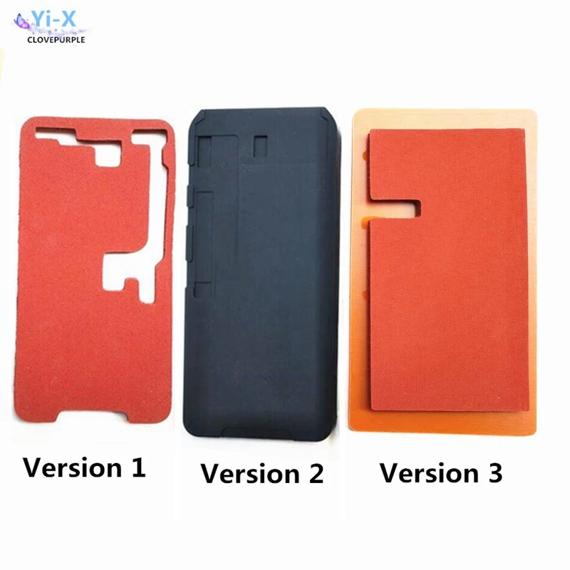 Резиновая форма для ламинирования стекла LCD с рамкой для iPhone X 6G 6S 6 6s Plus 7G 8G 7 Plus 8 XS XR Max on.