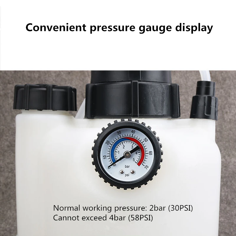 

Car Manual Brake Engine Oil Replacement Machine Fluid Filler Pump Tool Change Extractor Autogarage Brake System