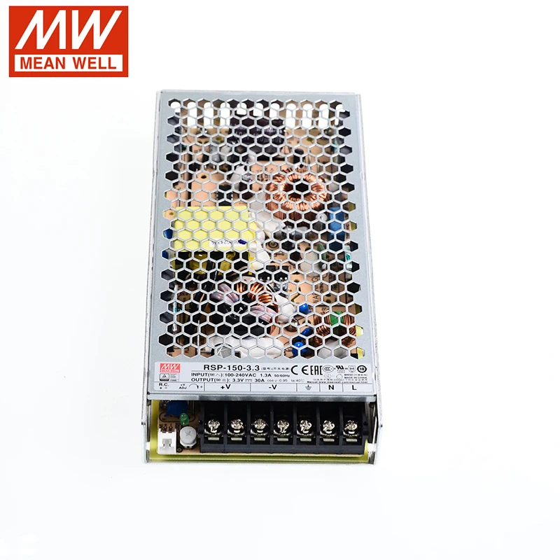 MEAN WELL RSP 150 3.3 импульсный источник питания 110 В/220 В переменного тока до 3