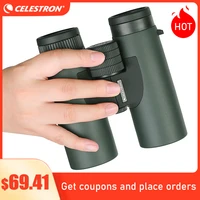 hot selling celestron 8x25 8x42 10x42 binoculars handheld outdoor travel football match telescope waterproof bak4 s87103