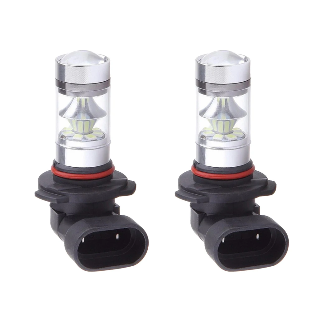 1 пара 9006 HB4 6000K 100W 20 SMD светодиодный проектор противотуманная фара дальнего света