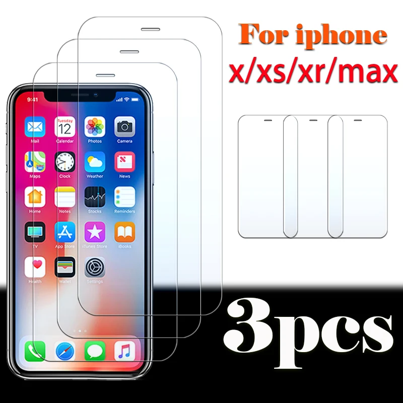 Защитное стекло Xmaxs для apple iPhone x xs xr max защита экрана армированное закаленное I phone