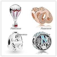 925 sterling silver bead charm adventure bag charm beads fit pandora women bracelet necklace diy jewelry