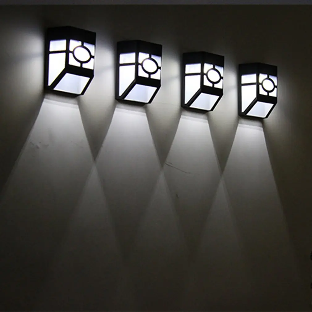 

Solar Retro Wall Lamp Solar Led Pane Light