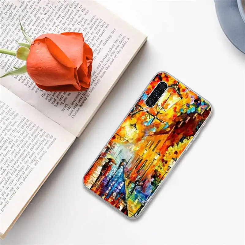 

Fashion London Paris Lover Autumn Phone Case For Samsung A S M Note 9 10 20 fe 21 71 30 ultra plus 5g 11 31 51 s