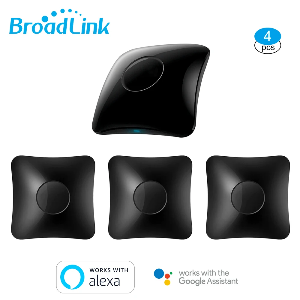 4 шт./лот Broadlink RM4 Pro умный дом автоматизация WiFi IR RF Универсальный Интеллектуальный
