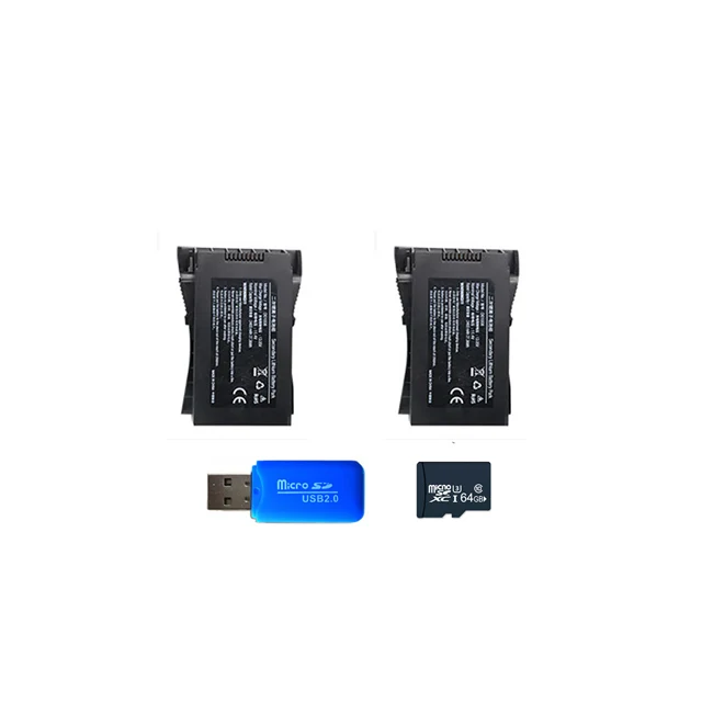 2battery 64GB C-FLY Faith Дрон с GPS 5G WiFi FPV 1080 P/4 K HD камера бесщеточный оптический поток RC Квадрокоптер 1200 метров полый Кубок 3 оси Дрон - Цвет: 2battery 64GB