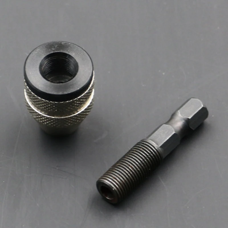 0 5 3 мм бесключевая дрель Патрон Отвертка ударный Драйвер адаптер 1/4 шестигранный