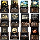 Хит, Музыкальная шкатулка с изображением парка Юрского периода, Музыкальная шкатулка с резьбой из дерева, украшение для дома, подарок на Рождество, день рождения