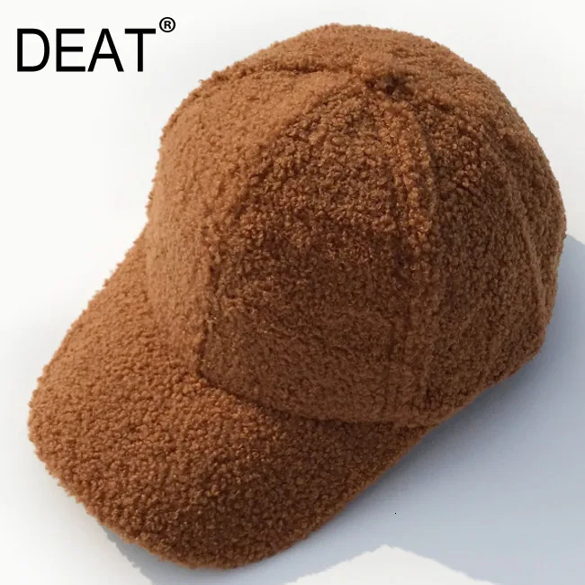 DEAT новинка 2020 меховая теплая весенняя шапка в рыбацком стиле для женщин heardwear