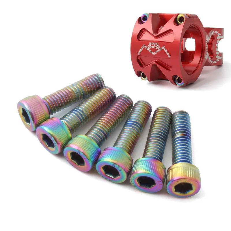 

6 шт., крепежные винты из нержавеющей стали для руля