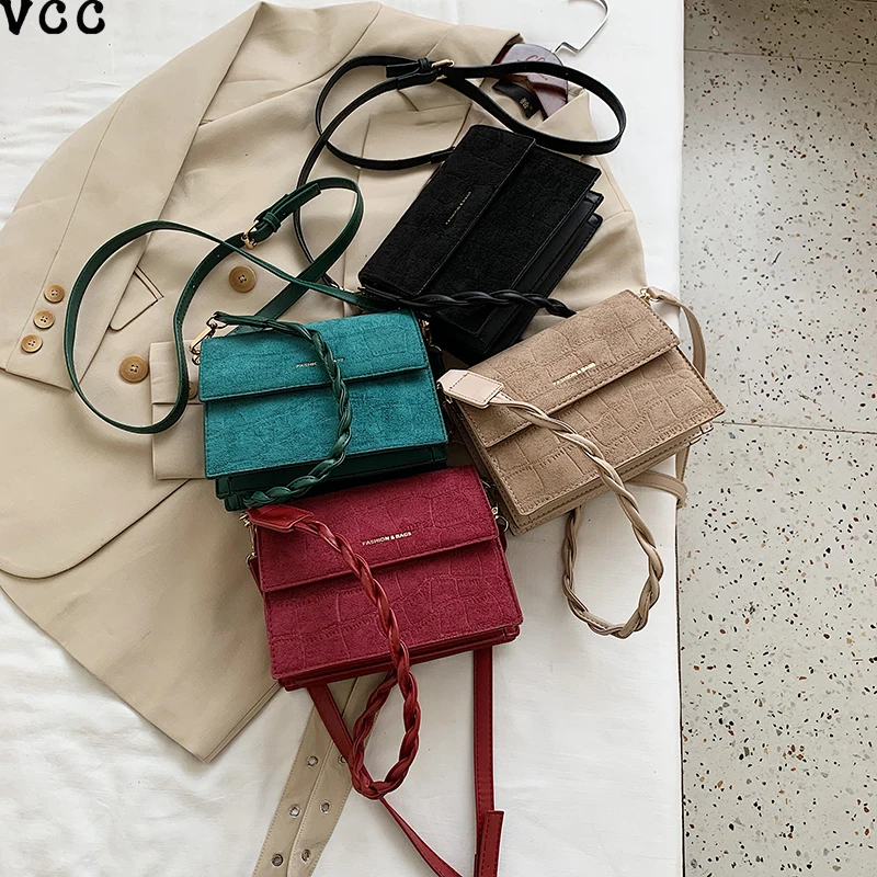 

New 2020 Matte Trend Women's Bag All-match Cross-body Shoulder Bag Fashion Casual HandbagsBags For Women Popular Shoulder Bag