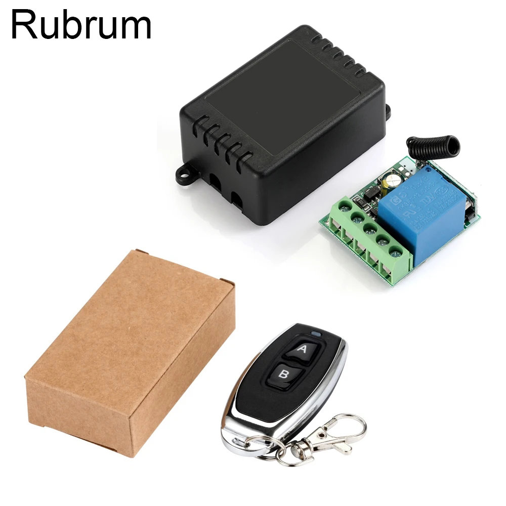 Универсальный беспроводной пульт дистанционного управления Rubrum 433 МГц 12 В