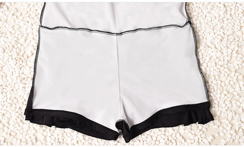 M-3XL Plus Size Women Swimsuit Solid Push Up Skirted Bathing Suit Padded One Piece Pleated Swimdress V neck Ladies Swimwear