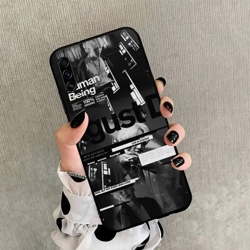 

Agust D suga king cute Phone Case For Samsung Galaxy A 3 6 7 8 10 21 01 11 31 91 10S 20S 30S 50S PLUS