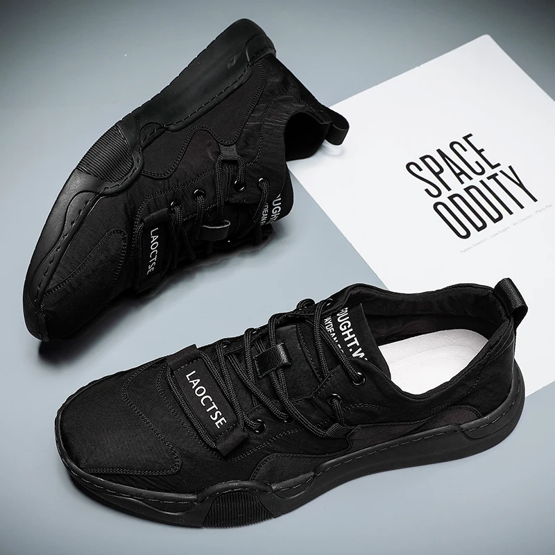 

New Camouflage Canvas Sneaker Shoes Men's Breathable Leisure Vulcanize Shoes Lazy Platform Trend All-match Loafer Shoes