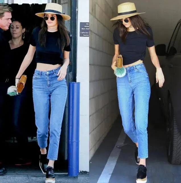 

2020 Summer Autumn Washed Boyfriend Female High Waist Pencil Pants Vintage Classic Denim Mom Jeans For Women Plus Size