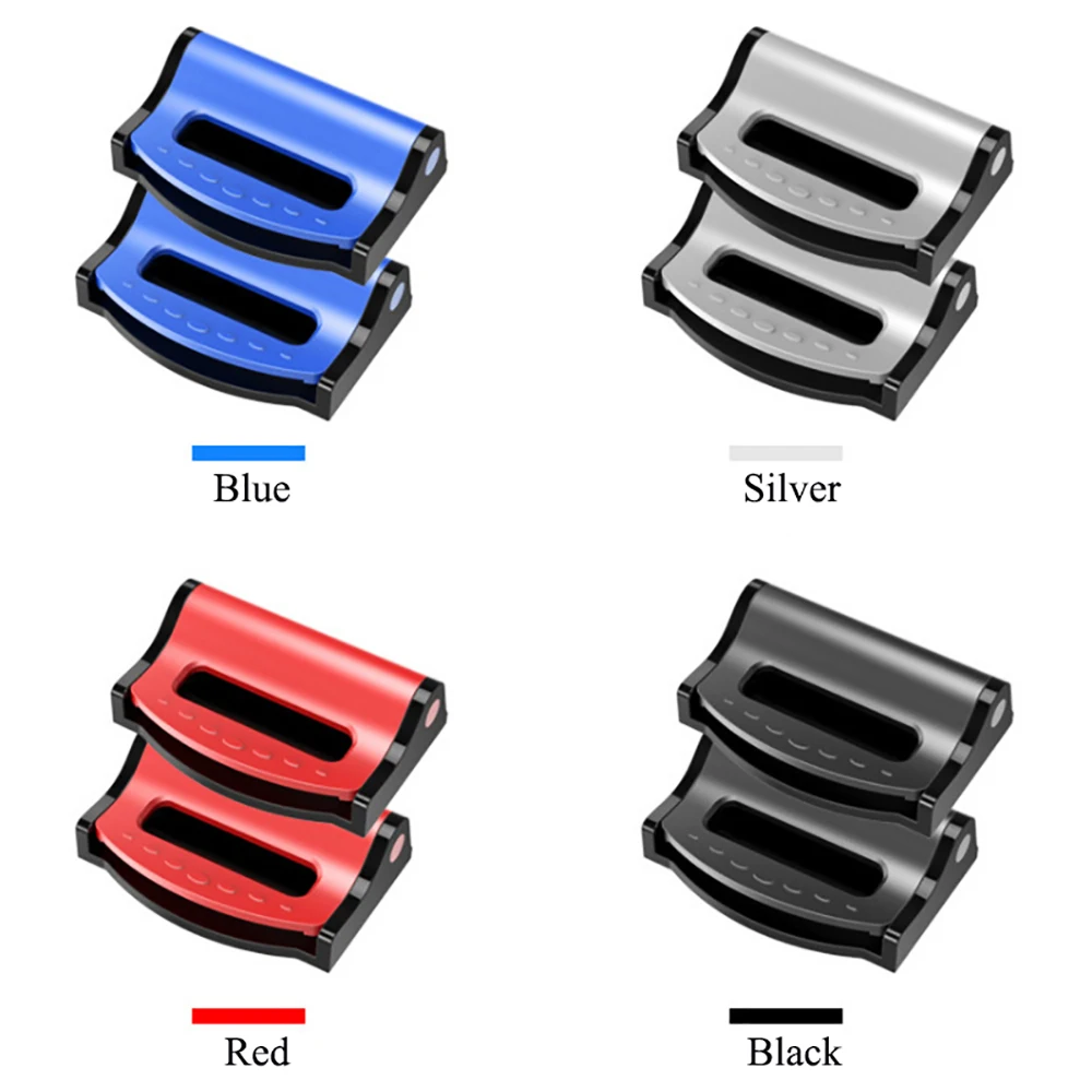 2 шт. Ограничитель для автомобильного ремня безопасности фиксатор регулятор