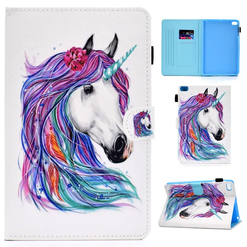S030 Чехол с мультяшным котом для Apple iPad Mini5 Mini 1 2 3 4 5 7,9 дюймов, умный чехол, чехол для планшета, силиконовый чехол из искусственной кожи с подставкой - Цвет: S030